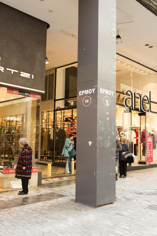 Ermou 18 Mosaics Boutique Aprtm In Parliament Square Atenas Exterior foto
